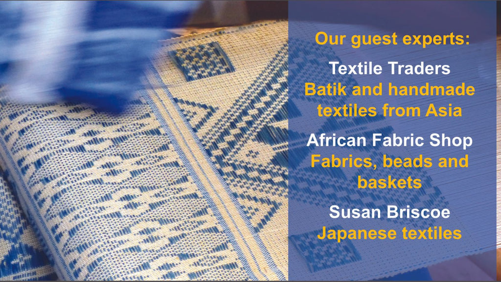 World Textiles Market at The Nomads Tent. Sat 5th and Sun 6th November 2022